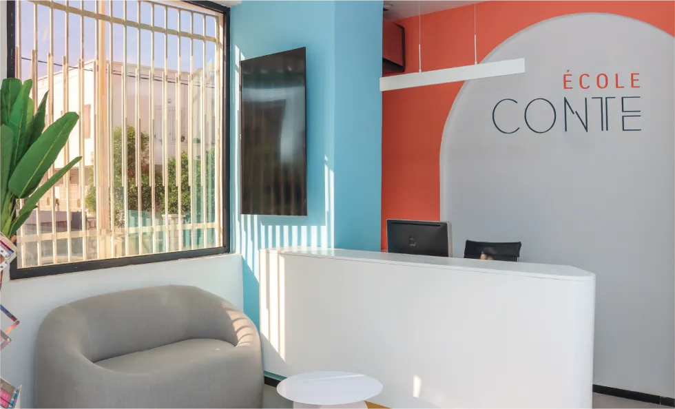 réception Ecole conte