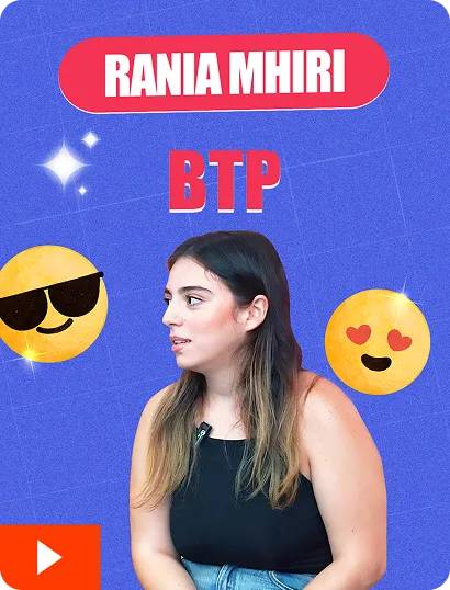 Testimonial from Rania Mhiri – BTP Infographics and DTP